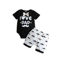 Poliéster Ropa de bebé, Pantalones & parte superior, carta, más colores para elegir,  Conjunto