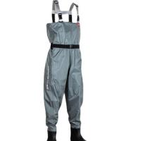 Knitted & Nylon Wader Pants thicken & waterproof Solid green PC