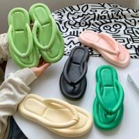 Pvc Femmes Flip Flops plus de couleurs pour le choix Paire