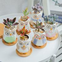 Ceramics Flower Pot Plants are not included PC