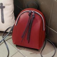 PU Leather Easy Matching Backpack soft surface PC