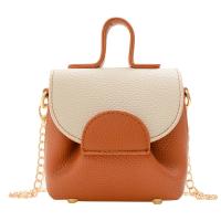 PU Leather Easy Matching Handbag Mini & attached with hanging strap Lichee Grain PC