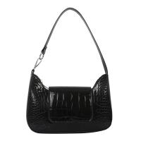 PU Leather Easy Matching Shoulder Bag crocodile grain PC