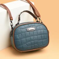PU Leather Handbag soft surface & studded Stone Grain PC