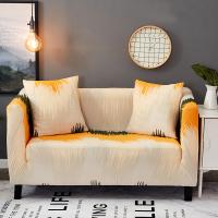 Poliéster Funda de sofá, estirable, diferente color y patrón de elección, más colores para elegir,  trozo