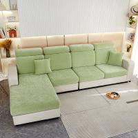 Polyester Soft Sofa Cover durable stretchable Solid PC