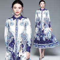 Garza Jednodílné šaty Stampato Květinové Blu kus