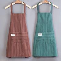 Cotton Antifouling Aprons breathable striped PC