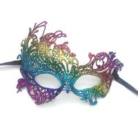 Cordón Máscara de la mascarada, papel de aluminio, multicolor,  trozo