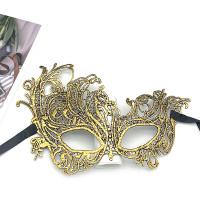 Lace Creative Masquerade Mask gold foil print PC