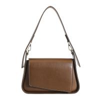 PU Leather Anti-deformation & easy cleaning & Concise Shoulder Bag hardwearing Solid PC