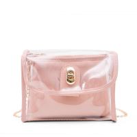PVC easy cleaning Crossbody Bag with chain & hardwearing & transparent PC