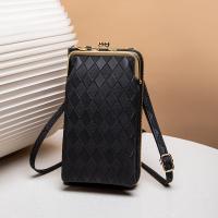 PU Leather easy cleaning Clutch Bag hardwearing & attached with hanging strap Argyle PC