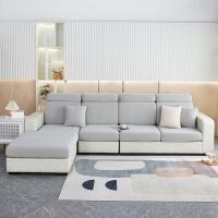 Polyester more dense & Soft Sofa Cover durable & breathable jacquard Solid PC