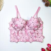 Polyester Slim Camisole patchwork floral PC