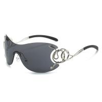 PC-Polycarbonate Sun Glasses for women & one piece Solid PC