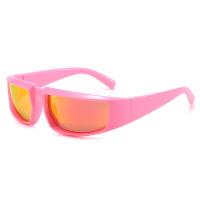 PC-Polycarbonate Easy Matching Riding Glasses anti ultraviolet & unisex Solid PC