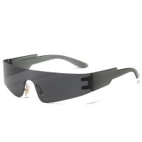 PC-Polycarbonate without frame Sun Glasses anti ultraviolet & sun protection & unisex Solid PC