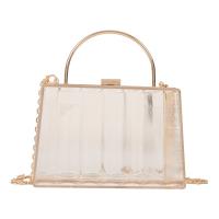 Acrylic hard-surface & Easy Matching Handbag with chain & transparent PC
