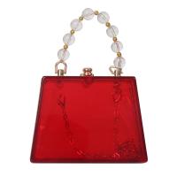 Acrylic Easy Matching Handbag with chain & transparent PC