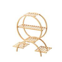 Moso Bamboo Flower Rack patchwork Solid PC
