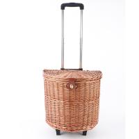 Rattan & Iron with cutlery & Multifunction Picnic Basket with trolley & portable PC