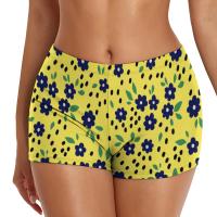 Polyester Women Swimming Brief & skinny style printed PC