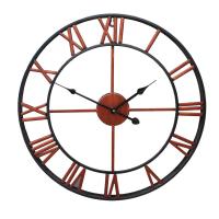 Iron Wall Clock plated Solid PC