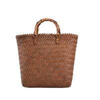Straw Easy Matching Woven Tote large capacity PC