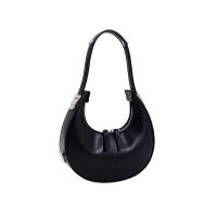PU Leather Shoulder Bag soft surface & attached with hanging strap PC