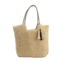 Straw Beach Bag Woven Shoulder Bag soft surface PC