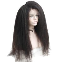 High Temperature Fiber Wavy Wig Can NOT perm or dye & for women black PC