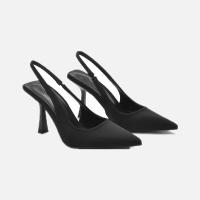 Suede Stiletto High-Heeled Shoes & anti-skidding Solid Pair