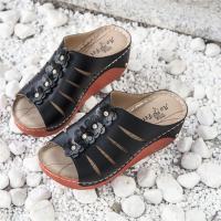 PU Leather Flange Slipsole Shoes & anti-skidding Pair
