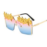 PC-Polycarbonate Sun Glasses for women & anti ultraviolet & sun protection Copper Alloy PC