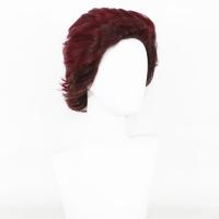 High Temperature Fiber Wig Can NOT perm or dye wine red PC