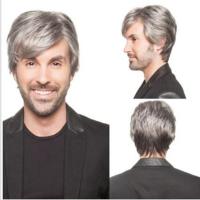 High Temperature Fiber Wig Can NOT perm or dye gray PC