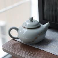 Keramik Teekanne, Handgefertigt, unterschiedliche Farbe und Muster für die Wahl,  Stück