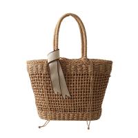 Straw Beach Bag & Easy Matching Woven Shoulder Bag hollow PC