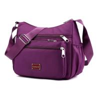 Nylon Shoulder Bag Lightweight & large capacity & soft surface & waterproof Solid PC