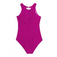 Polyamide & Polyester One-piece Swimsuit & padded Solid PC