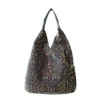 PU Leather & Sequin Easy Matching Shoulder Bag PC