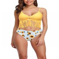 Polyester Quick Dry Tankinis Set & two piece printed Set