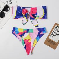 Polyester Bikini Imprimé plus de couleurs pour le choix Ensemble