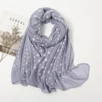 Polyester Easy Matching Women Scarf sun protection & breathable printed PC