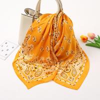 Polyester Women Scarf can be use as shawl & sun protection & breathable printed PC