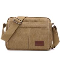 Canvas Shoulder Bag durable & Lightweight & large capacity & hardwearing Solid PC
