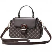 PU Leather hard-surface & easy cleaning & Easy Matching Handbag attached with hanging strap Solid PC