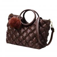 PU Leather easy cleaning & Easy Matching Handbag soft surface & attached with hanging strap Solid PC