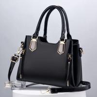 PU Leather easy cleaning & Concise & Easy Matching Handbag attached with hanging strap PC